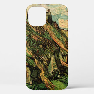 Thatched Sandstone Cottages by Vincent van Gogh iPhone 12 Case