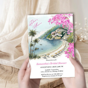 That's Amore Amalfi Bridal Shower Invitation