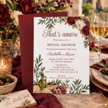 That's Amore Autumn Bridal Shower