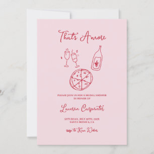 That's Amore Bridal Shower Invitation