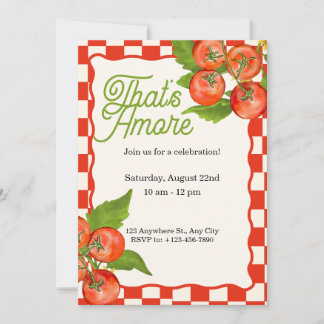 That's Amore Bridal Shower Invite