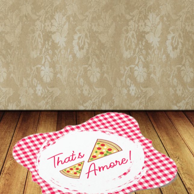 That's Amore Bridal Shower Paper Coaster (Creator Uploaded)