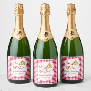 That's Amore Bridal Shower Sparkling Wine Label