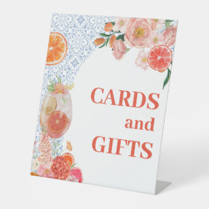 Thats amore citrus Bridal shower gifts  Pedestal Sign