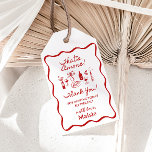 That's Amore French Inspired Bridal Shower Gift Ta Gift Tags<br><div class="desc">That's Amore French Inspired Bridal Shower Gift Tag
This funky gift tag features hand drawn graphics and handwritten font with a wavy frame. This french inspired theme is perfect for your bridal shower,  engagement party,  rehearsal dinner or any event you chose! All clipart and font are fully editable!</div>