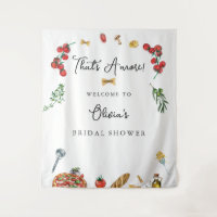That's Amore Italian Bridal Shower Backdrop