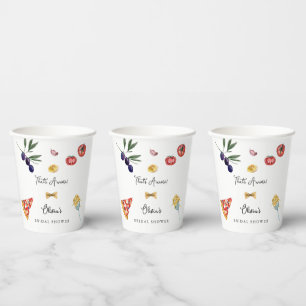 That's Amore Italian Bridal Shower decor Paper Cups