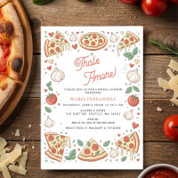 Thats Amore Italian Pizza Party Bridal Shower