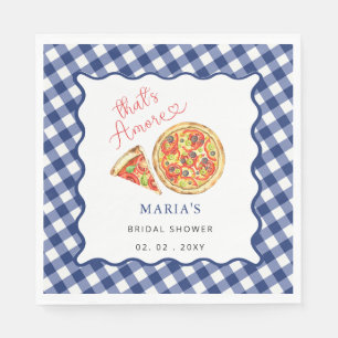 Thats Amore Italian Pizza Party Bridal Shower Napkin