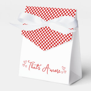 That's Amore! Italian Red Bridesmaid Proposal Favour Box
