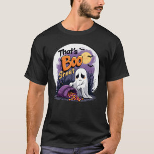 That's Boo Sheet Halloween Ghost T-Shirt