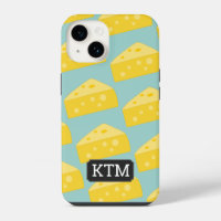 That's Cheesy! Wedges of Toon Cheese and initials