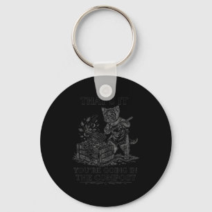 That's going in the compost yorkie gardening key ring