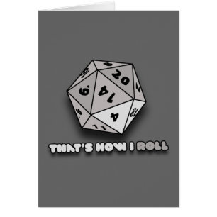 That's How I Roll d20