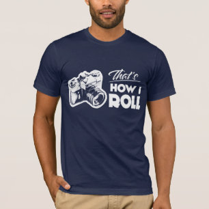 That's How I Roll Vintage Camera T-Shirt