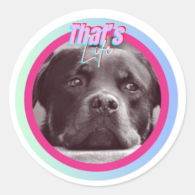 That's Life Classic Round Sticker (Front)