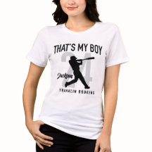 That's My Boy Baseball Mum T-Shirt, Tball Mum Tee