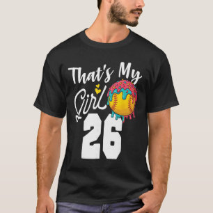 That's My Boy Softll 26 Number Mom Dad Number #26 T-Shirt