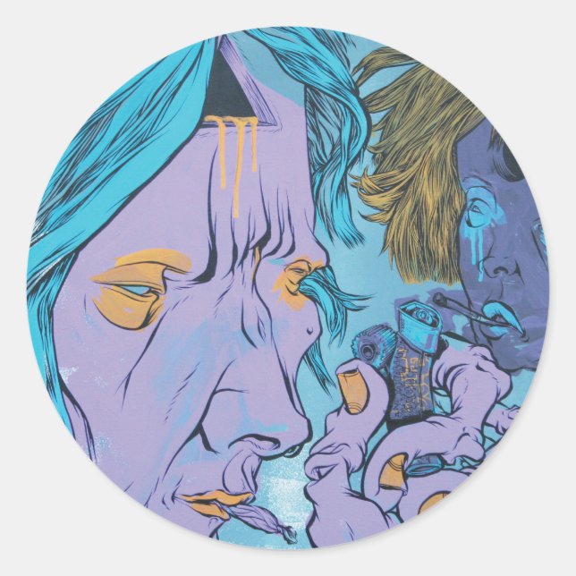 That's My F-ckin Lighter  Classic Round Sticker (Front)