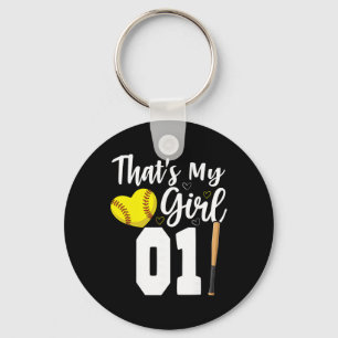 That's My Girl Number #1 Softll Number 1 Key Ring