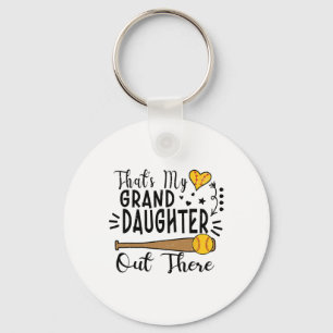 That's My Granddaughter Out There Softll Grandma G Key Ring
