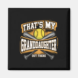 That's My Granddaughter Out-there Softll Grandpa G Magnet