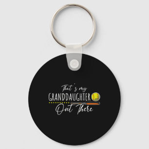 Thats My Granddaughter Out There Softll Player Sof Key Ring