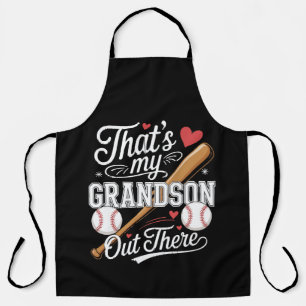 That's My Grandson Out There Baseball Apron