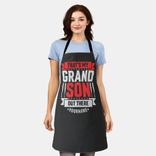 That's My Grandson Out There Baseball Apron