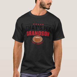 That's My Grandson Out There Baseball Mother's Da T-Shirt