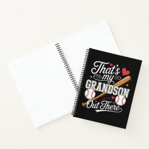 That's My Grandson Out There Baseball Notebook