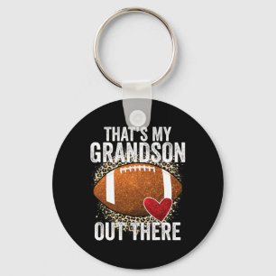 That's My Grandson Out There Football Grandma Gran Key Ring
