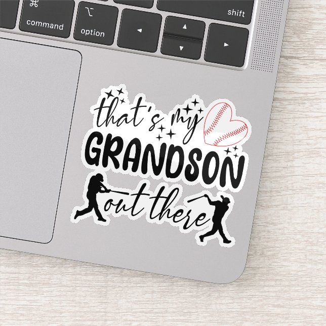 That's My Grandson Out There Funny Grandma Sayings (Detail)