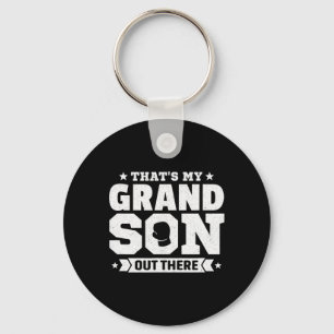 That's My Grandson Out There Kickboxing Grandparen Key Ring