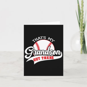 That's My Grandson Out There Mothers Day Sell Gran Card