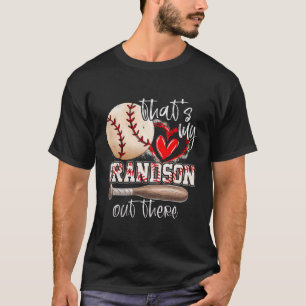 That's My Grandson Out There Sell Grandma Mothers T-Shirt