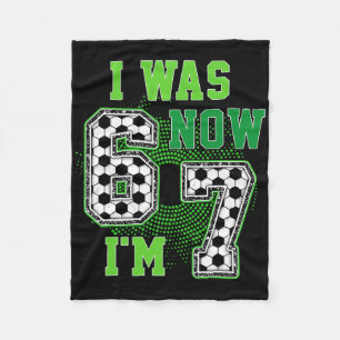 That's My Grandson Out There Soccer Grandma Mother Fleece Blanket