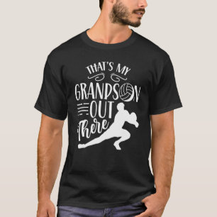 That's My Grandson Out There Volleyball Sports Ath T-Shirt