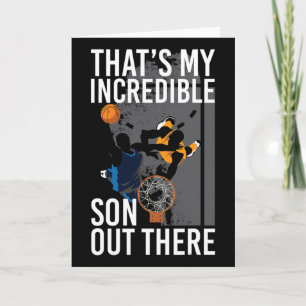 That's My Incredible Son Out There For A Sketll Pl Card