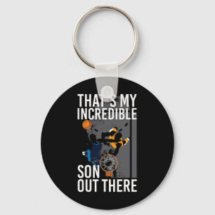 That's My Incredible Son Out There For A Sketll Pl Key Ring