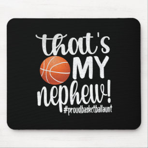 That's My Nephew Proud Sketll Aunt Sketll Auntie  Mouse Pad