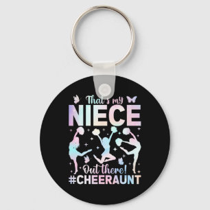 That's My Niece Cheer Aunt Cheerleading Auntie _3  Key Ring