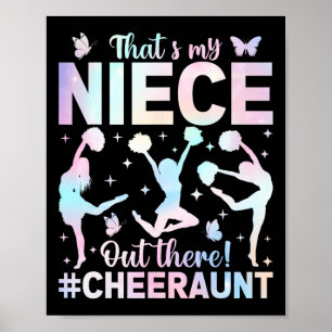 That's My Niece Cheer Aunt Cheerleading Auntie _3 Poster