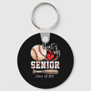 That's My Senior Cl Of 2025 Baseball Graduation Me Key Ring