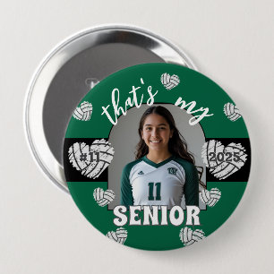 That's my Senior Volleyball Player button