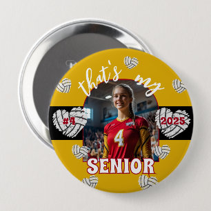 That's my Senior Volleyball Player button