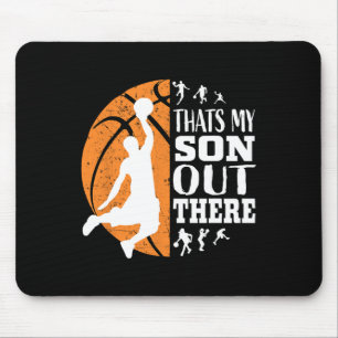 That's My Son Out There Sketll Shirts Mom Dad Matc Mouse Pad