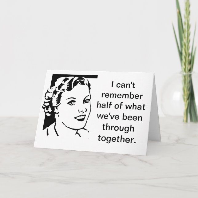 That's my story and I'm sticking to it. Card (Front)