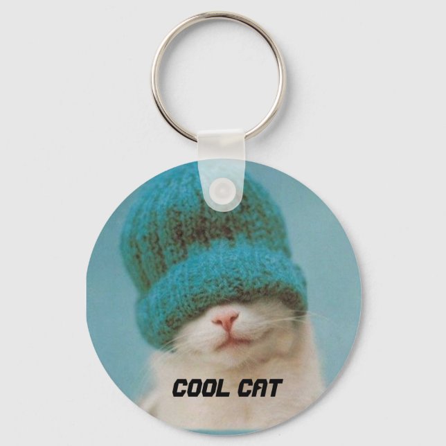 Thats One Cool Cat Key Ring (Front)