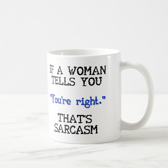 That's Sarcasm Funny Mug or Travel Mug (Right)